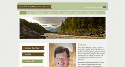 Desktop Screenshot of peterbullardlaw.com