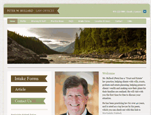 Tablet Screenshot of peterbullardlaw.com